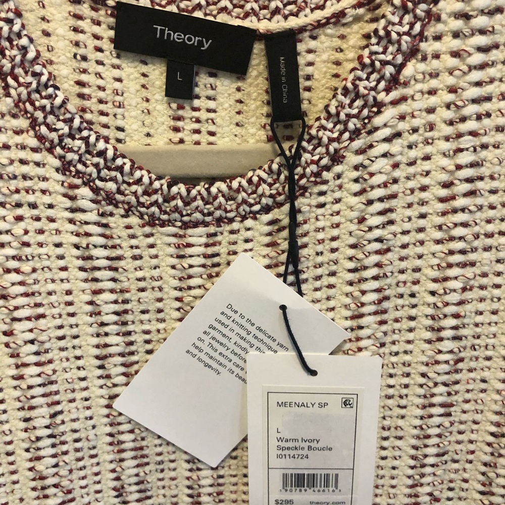 BNWT Knit Theory sleeveless sweater vest L Large - Picture 4 of 5